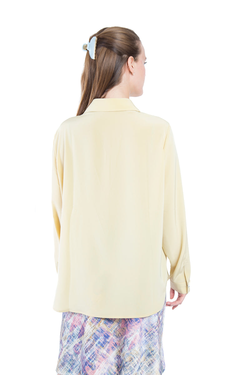 Blusa Pijama Amarillo Pastel