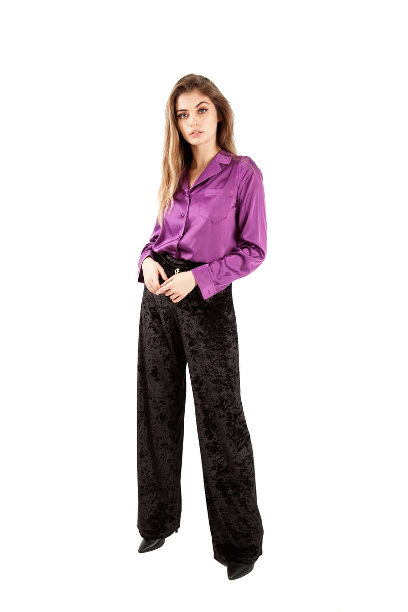 Purple Pijamas Blouse 